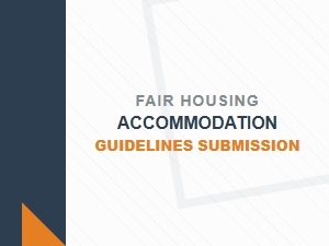 Fair Housing Accommodation Request Guides for Service Animals